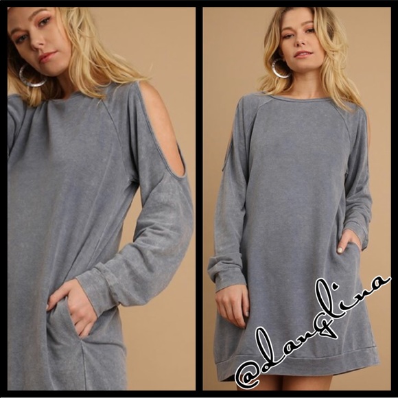 🚦SALE-firm was 50$ Cute&comfy shoulder dress - Picture 3 of 3